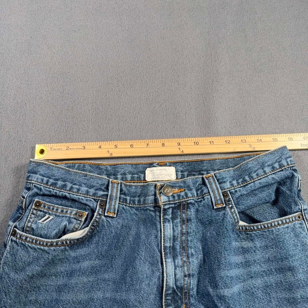 DKNY Jeans Men's Sz 34x32 VTG City Med Wash 100% Cotton Normcore Durable Nice - Picture 4 of 9